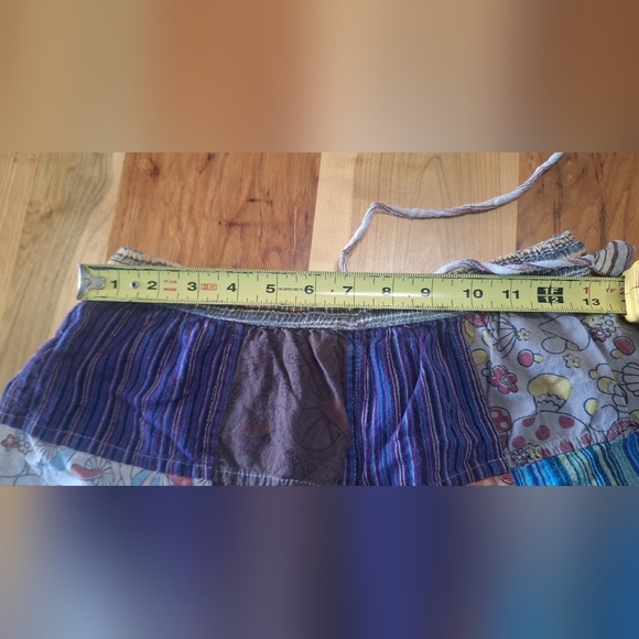 Kathmandu Womens Bohemian Patchwork Wide Leg Pants Xs Or Small Due To Stretch - Picture 10 of 11